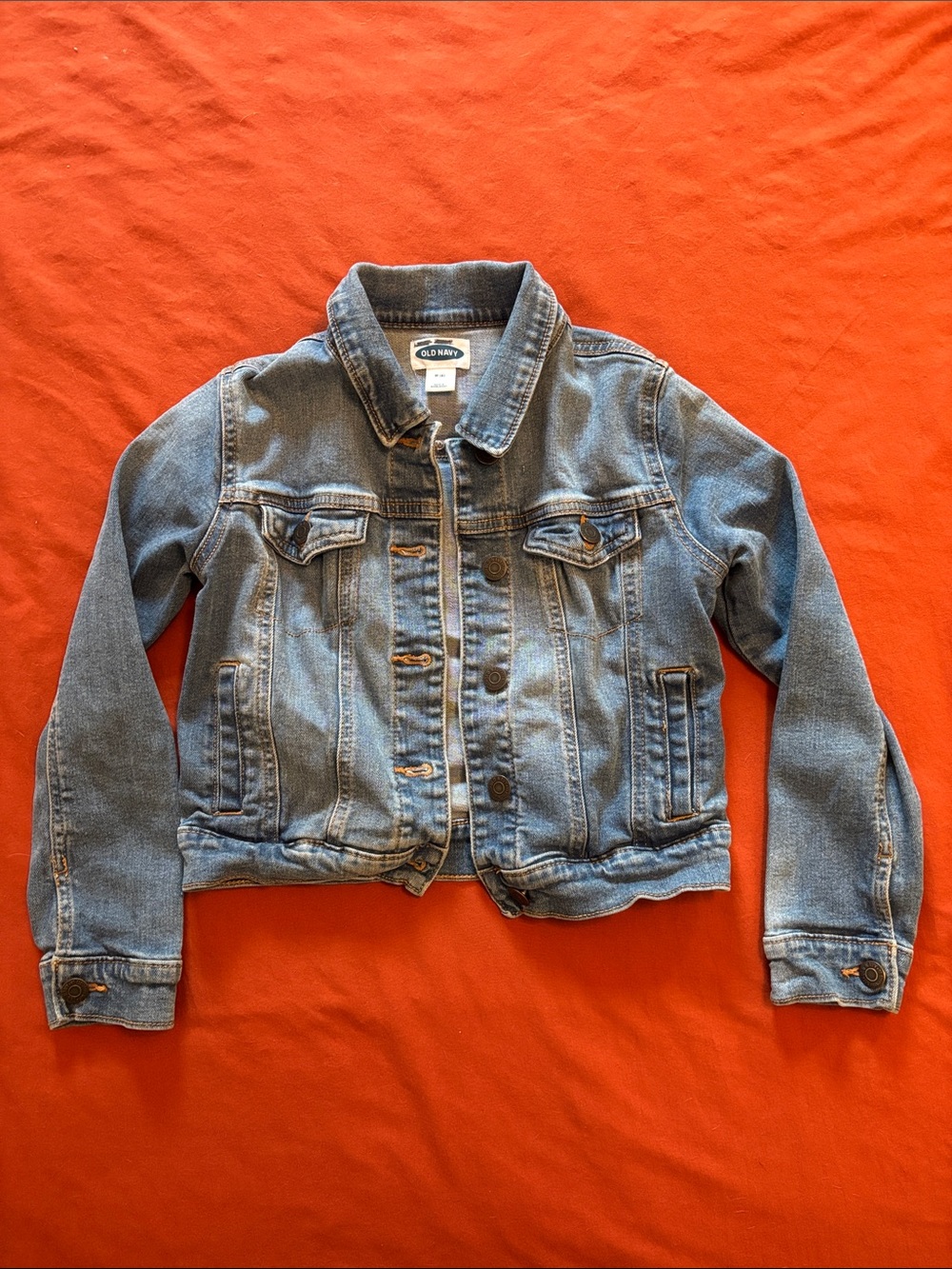 Old Navy Light Wash Denim Jacket in Light Blue